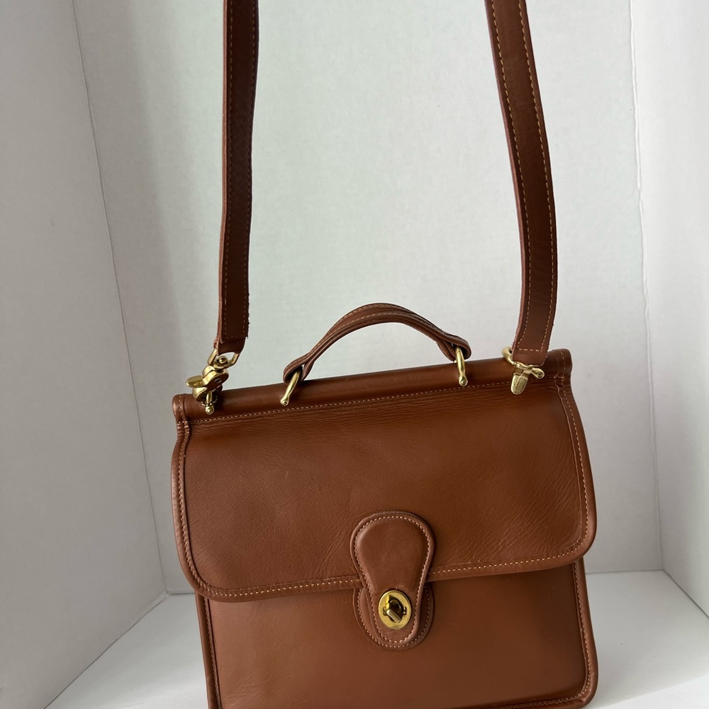 Coach vintage willis #9927 Tan Leather Bag - Picture 13 of 16